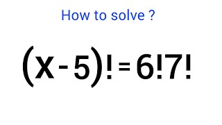 A Nice Math Olympiad Factorial Problem  X [upl. by Luy]