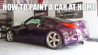 How To Paint a Car at Home in 15 Minutes WITHOUT A PAINT BOOTH [upl. by Noble261]