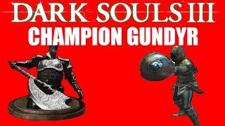 Dark Souls 3  Ultimate Parry Guide  Champion Gundyr [upl. by Fannie]