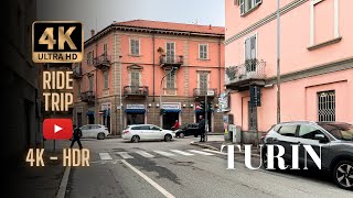 Turin 4K  Highway amp City Drive  Italy 🇮🇹 [upl. by Ydassac]