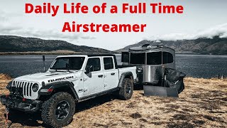 Daily Life of a Full Time Airstreamer  Basecamp 16X [upl. by Grussing]