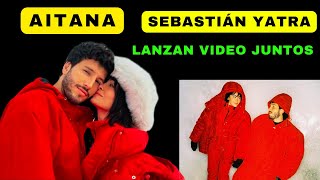 AITANA y SEBASTIÃN YATRA JUNTOS en VIDEO grabado en ISLANDIA Akureyri [upl. by Anoo]