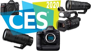 CES 2020 Day One  Featuring Nikon Canon amp Panasonic [upl. by Onileva]