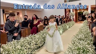 Entrada das Alianças  A Bela e a Fera  Música de Casamento [upl. by Hakeem576]