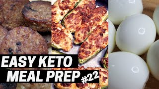 Easy Keto Meal Prep Ep 22 [upl. by Egiaf]