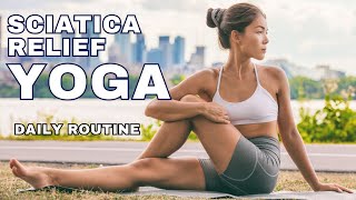 The 30 Minute Yoga Routine To END Sciatica Pain [upl. by Erreid276]