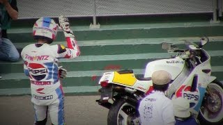 ケビン・シュワンツの暴走、RGVΓ250 Kevin Schwantz [upl. by Anowahs578]