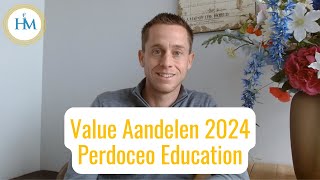 Value Aandelen Kopen met Magic Formula Perdoceo Aandelen Analyse  PRDO Koersverwachting [upl. by Tisdale]