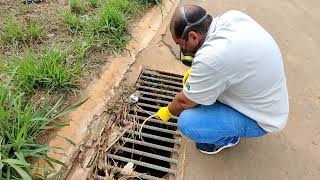 Utilizando a Polvilhadeira Elétrica  Gabriel Ambiental [upl. by Alan]