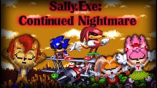 SallyEXE Continued Nightmare EYE OF THREE  Its Amy Cream and Sallys Turn To Survive [upl. by Eramal]