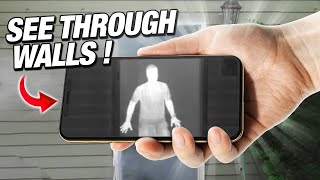 How To Use Your Smartphone To See Through Walls I Found This SUPER XRAY Vision Technology [upl. by Lalad735]