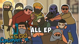 CSGO ANIMATION ALL EPISODES COUNTERSTRIKE PARODY [upl. by Ecirehs]