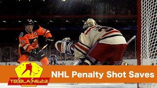 NHL Penalty Shot Saves [upl. by Nobel]