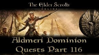 ESO  Aldmeri Dominion Quests  Part 116  Greenshade Part 31  Naemons Return [upl. by Erb454]