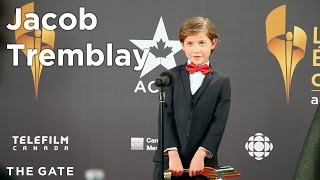 Jacob Tremblay on Oscar Red Carpet 2016  Cutest Actor Award [upl. by Tiga]