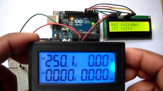 Arduino AC Voltmeter [upl. by Adnahs]