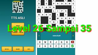 Kunci jawaban game TTS Asli level 26 27 28 29 30 Sampai 35 [upl. by Darsie98]