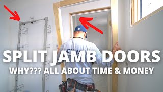 What are Split Jamb Doors amp My SECRET WEAPON for installing them [upl. by Shaia]