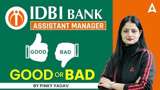 IDBI Assistant Manager Good or Bad  Adda247 [upl. by Glenine]