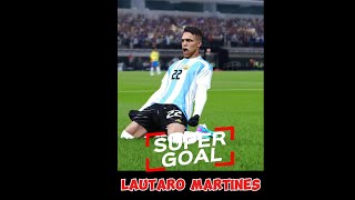 LAUTARO MARTINEZ SUPER GOAL  ARGENTINA vs COLOMBIAshorts [upl. by Saddler]