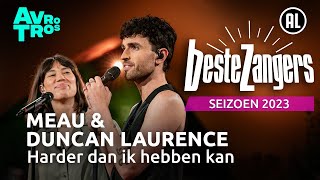 MEAU amp Duncan Laurence  Harder dan ik hebben kan  Beste Zangers 2023 [upl. by Anairam]