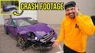 I JUST BOUGHT A WRECKED PORSCHE 911 GT3 BUT ITS 4000 MILES AWAY [upl. by Kreegar104]