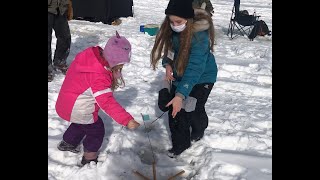 Kids Ice Fishing Derby 2021 [upl. by Adaurd]