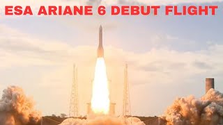 PARTIAL FAILURE ESAs new Ariane 6 partially fails to achieve mission objective on debut flight [upl. by Ahsenot]