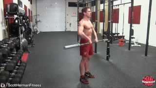 How To Barbell Upright Row [upl. by Adallard]