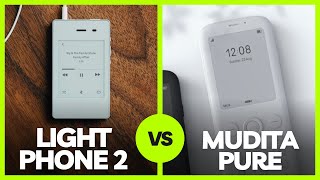 Light Phone 2 vs Punkt MP02 vs Mudita Pure [upl. by Alrahc]