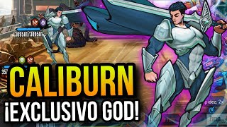 ¿¡EL MEJOR EXCLUSIVO DEL JUEGO 😱 JUGANDO CON CALIBURN EX 🔥  Mutants Genetic Gladiators [upl. by Ogeid]