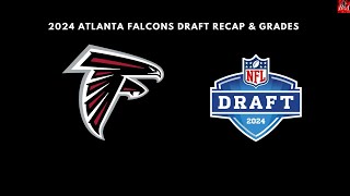 2024 Atlanta Falcons Draft Recaps amp Draft Grades [upl. by Ahsiekyt]