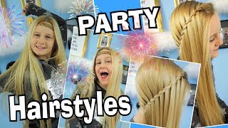 Silvester Frisuren Party Hairstyles  MaVie Noelle TUTORIAL [upl. by Marilee351]