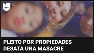 ​​Esta familia fue masacrada por un pleito por propiedades los asesinos eran hermanos de ella [upl. by Arihs]