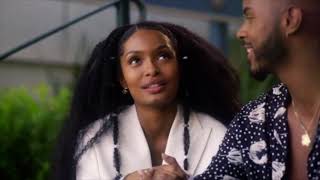 Grown ish 4x02  Zoey and Aaron Kiss  quotI love you too freshmanquot [upl. by Zullo]