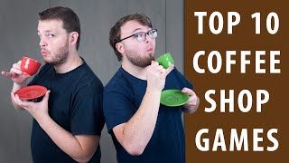 Top 10 Coffee Shop Games [upl. by Illom326]