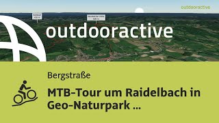 MTBTour um Raidelbach in GeoNaturpark BergstraßeOdenwald am 29 August 2024 [upl. by Adao]