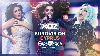 🇨🇾 Cyprus in Eurovision  Top 10 20092019 [upl. by Arundell]