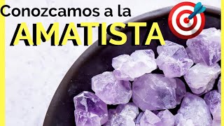 Que es la AMATISTA  AMATISTA piedra preciosa  Cual es la piedra amatista [upl. by Kast]