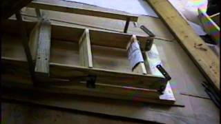 Attic stairs part 2 how to install [upl. by Batory949]