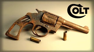 Restoring 1928 Colt Police Positive Revolver with test firing restoration [upl. by Ayita204]