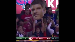 When Kyle Korver scored 11 points in 1 minute on 4 straight shots 🔥 [upl. by Eiramanin]