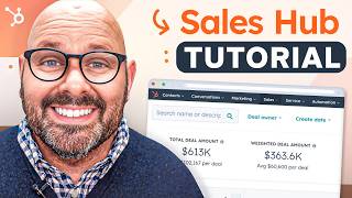 HubSpot Sales Hub Tutorial For Beginners 2024 [upl. by Dick]