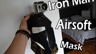 DIY Making  Iron Man Mask  Masque d IronMan [upl. by Conti]