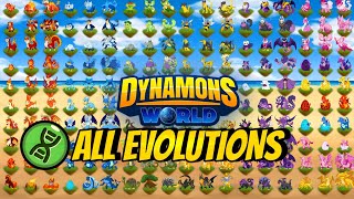 Evolving All 252 Dynamons 🤯  Dynamons World [upl. by Karrah]