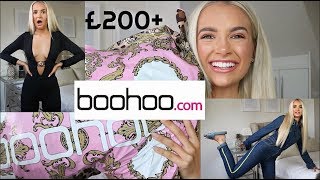 £200 BOOHOO TRY ON HAUL  IS IT WORTH IT  AUGUST 18 [upl. by Reichel]