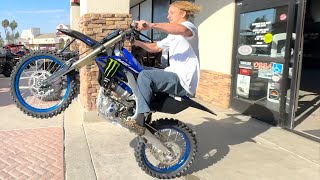 2025 Yamaha 450 Wheelies Out Dealership  Buttery Vlogs Ep264 [upl. by Alimak]