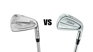 Titleist 714 CB Irons Vs Ping S55 Irons Comparison and Review [upl. by Hsaniva]