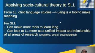 SocioCultural Theory in SLA and SLL [upl. by Anhcar]