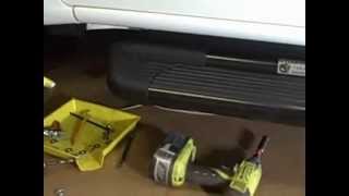 install running boards on the Nissan NV van [upl. by Neeloj]